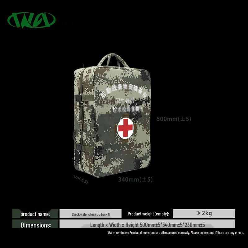 Tactical Water & Toxin Detection Backpack