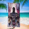 Game D-Devil M-May Cry-S Beach Towel Colorful Bath Towels For Girl Microfiber Quick Dry Custom Sand Free Beach Yoga Spa Gym Pool