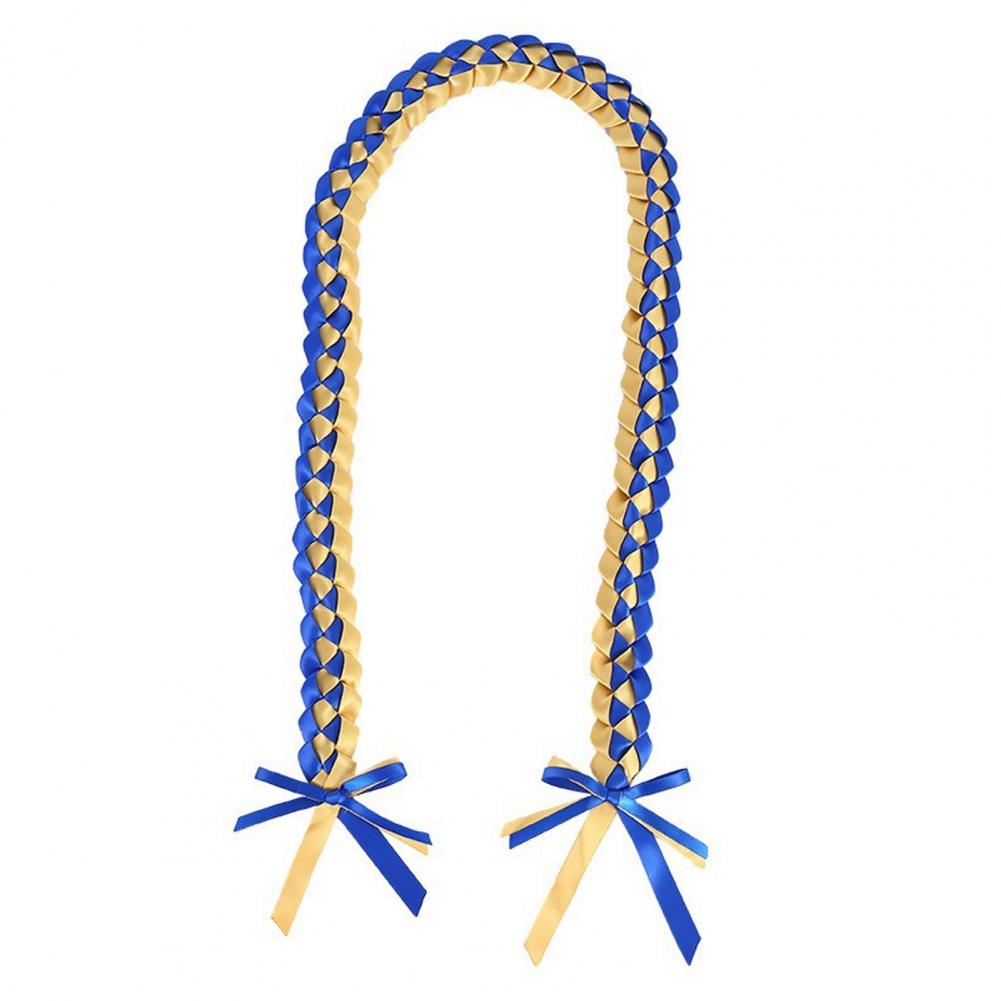 Braided Graduation Cords Graduation Lei Class of 2025 Graduation Accessories Handmade Lei Necklace Honor Cords Party Accessories