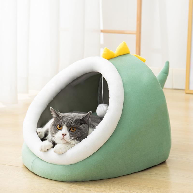 Cat Litter Enclosed Semi-enclosed Dog Litter Cat House Small and Medium-sized Dog Pet Litter for All Seasons