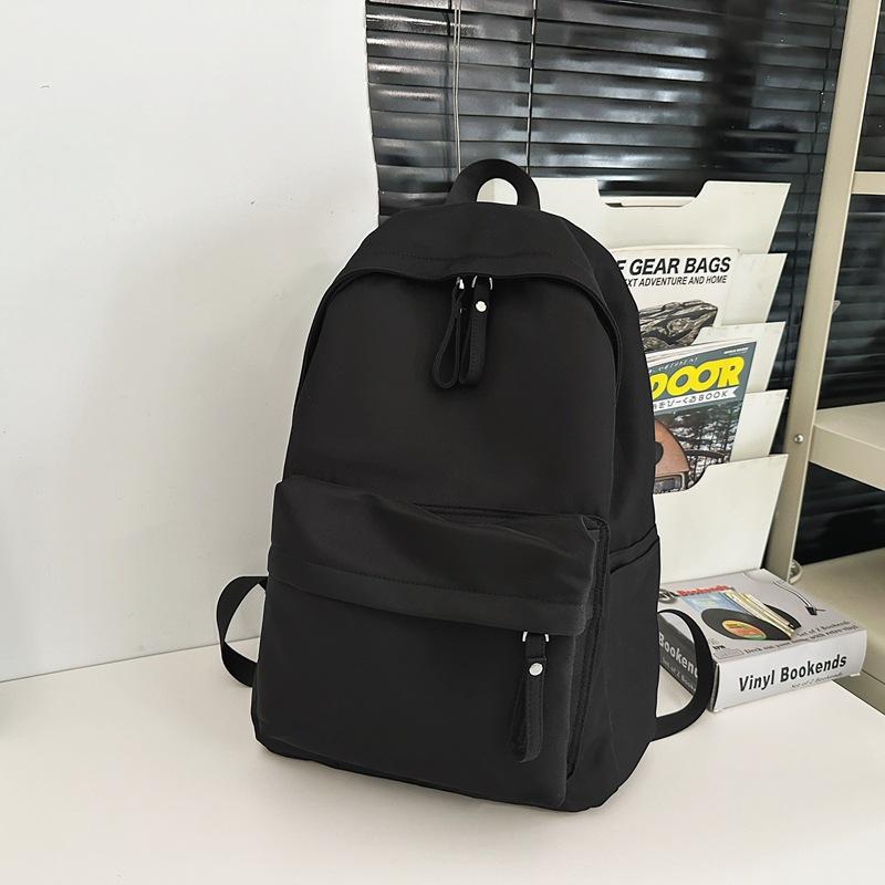 Koreanische Version Einfache Mode Umhängetasche in Unifarben Herren Freizeit Umhängetasche für Mittelschüler