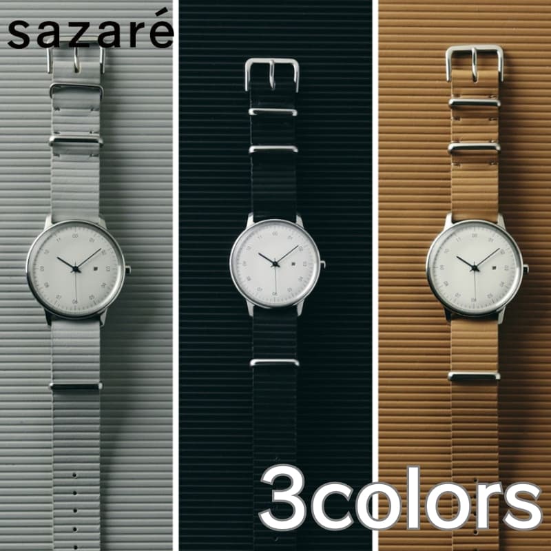 

Limited quantity sazare watch collaboration Irose. Minimalist simple monochrome design suitable unisex styles. Elegant coordination attention detail.
