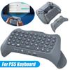 Wireless Controller Keyboard Bluetooth-Compatible 3.0 Controller Chat Pad 3.5mm Gaming Handle Keyboard for PS5 Gamepad