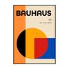 Bauhaus Exhibition Poster Minimalist Interior Canvas Painting Vintage Modern Print Wall Art Picture for Room Home Decoration