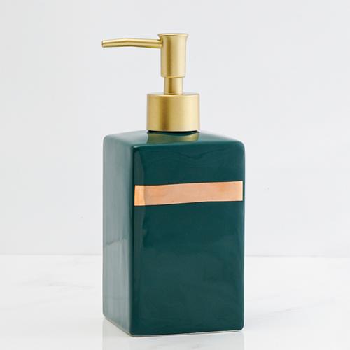 Bathroom Hand Sanitizer Soap Dispenser Gold Press Ceramic Lotion Bottle Hand Sanitizer Dispenser Bottle Bathroom Accessories