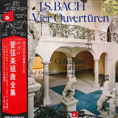 LP Record COLLEGUIM AUREUM HANSMARTIN LINDE J. S. Bach Vier Ouverturen ULX30223023H DEUTSCHE HARMO Japan Classical Used