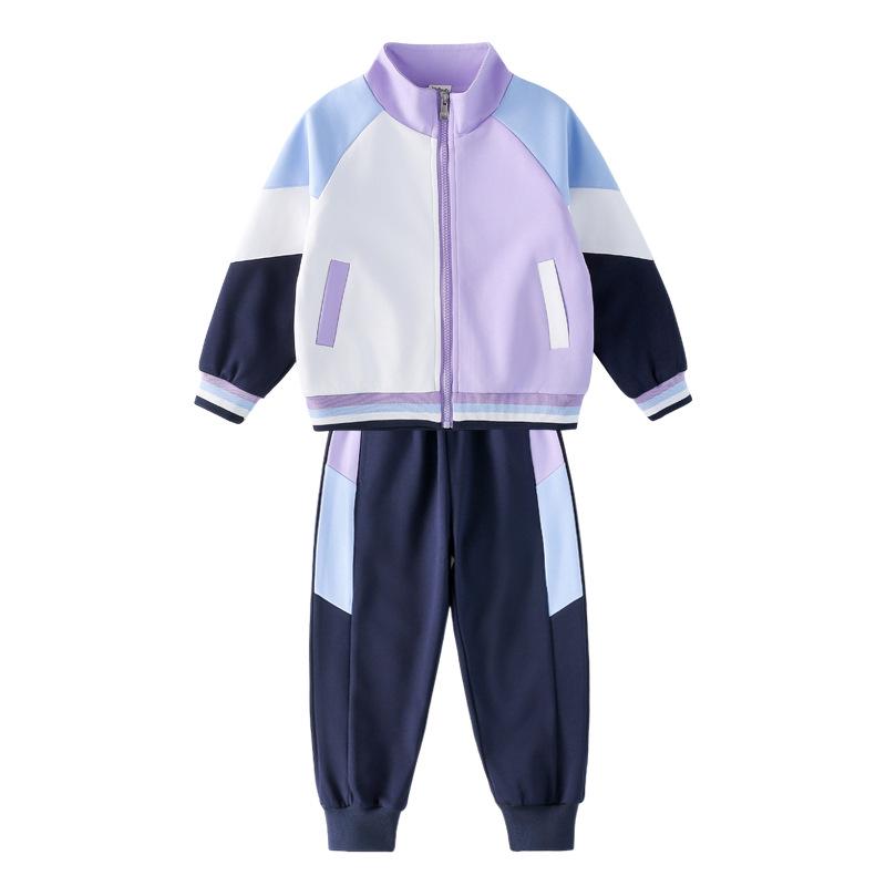 Autumn/Spring Primary School Sports Uniform - Three-Piece Set for Kindergarten & First Grade Children