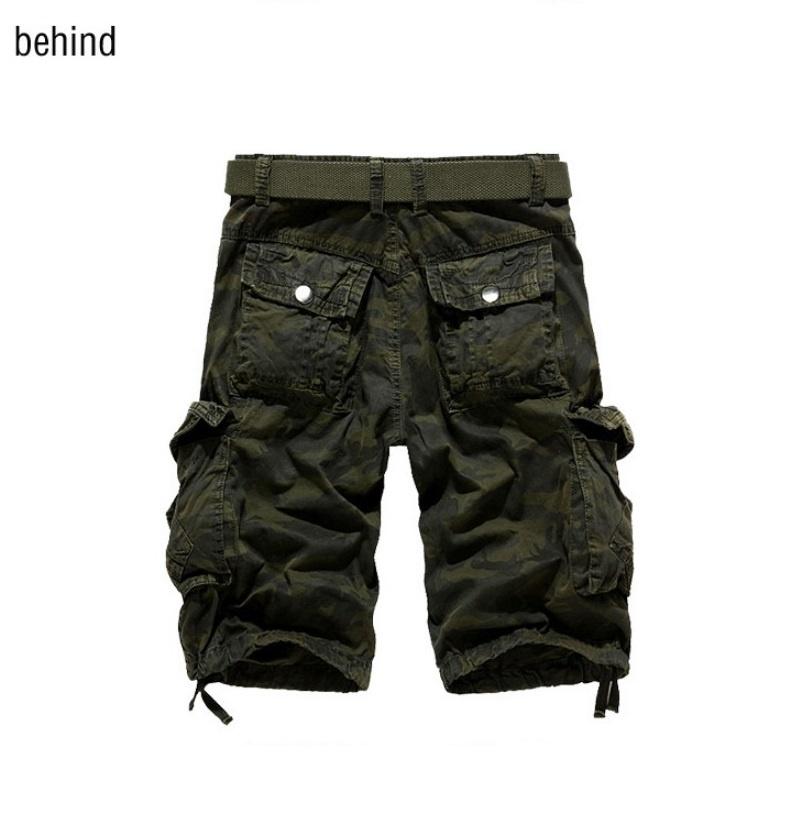 Premium Quality Men Sport Camouflage Cargo Shorts With Military Combat Design