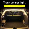 2/4M Car High Brightness Trunk Lighting Ambient Light Interior Decoration Led Wireless Automatic Sensing Tailgate Light Strip