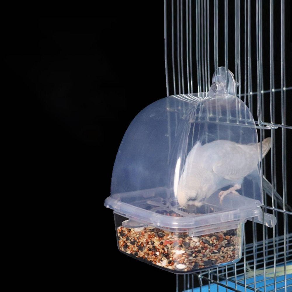 Hanging for Parakeets Parrot Feeding Trough Bird Food Container Bird Accessories Bird Cage Feeder