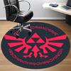 1pc Legend of Zelda Symbols Office Round Area Rug, Under Office Chairs Bedroom Living Room Home Decor  a1016242