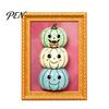 Waterproof Fridge Magnets Halloween Pumpkin Frame Refrigerator Magnet, Vintage Ghost Whiteboard Decorative Magnet for Holiday Party