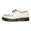 Dr. Martens Couro Moda Confortável Minimalista Cano Baixo Sapatos Casuais Unissex Sapatos Casuais Branco 31499100
