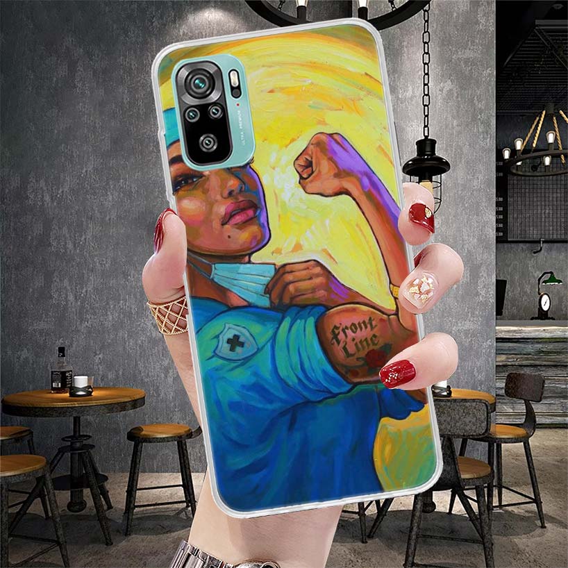 Medicine Nurse Doctor Soft Phone Case For Xiaomi Redmi Note 15 14 14S 13 12 Pro Plus 12S 11 11S 11E 10 10S 11T 5G Fundas Coque R