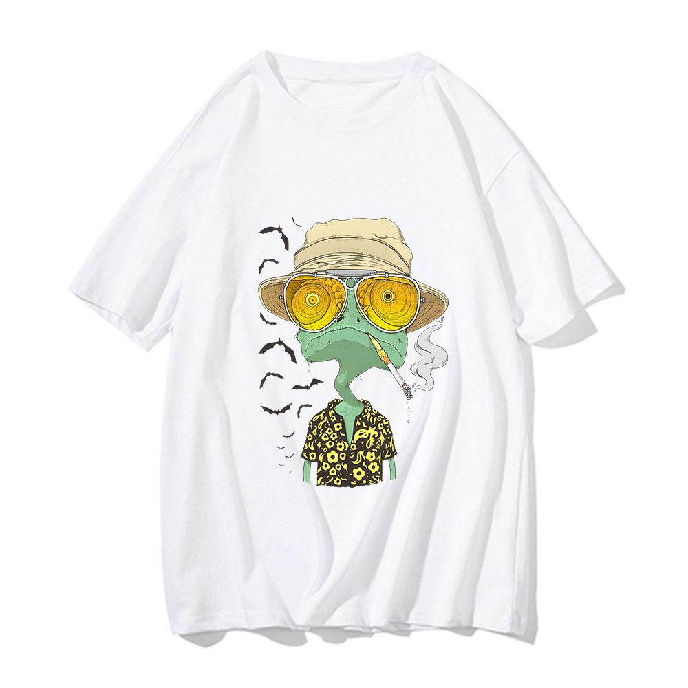 Rango T-shirt Graphic Printing High Quality Cute Tee-shirt Funko Pop Harajuku O-neck Tshirt Sudaderas Vintage Cotton Soft Tops