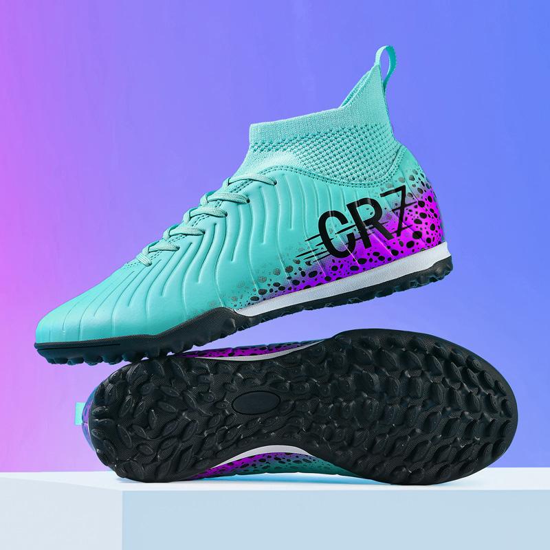 Fußballschuhe Herren Professionelle Sneaker Strapazierfähig Höchste Qualität Stollenfußballschuhe Ultraleicht Junge Rasentraining Fußballschuhe