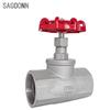 SAGOONN 304 Stainless Steel Threaded Globe Valve