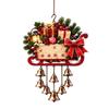 Christmas Bell Acrylic Suncatcher for Window Decoration, Holiday Window Decor