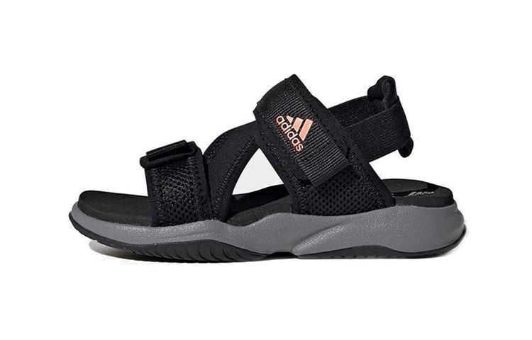 

Adidas Terrex Sumra K Slip Resistant Cushioning Children s Sandals Black Red Kids FV0831 28