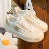 2025 autumn new little white shoes Korean version of all-match women's shoes ins tide spring and summer niche light sports and leisure board shoes