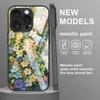 Flower Leaf Phone Case For iPhone 17 Pro Case iPhone 14 13 11 15 12 16 Pro Max 17 Air 16E SE 7 8 Plus XR Tempered Glass Cover