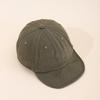 Simple Solid-color Embroidered Spike Baseball Cap, Artistic and Youthful Soft-top Baseball Cap, Suitable for Daily Commuting.