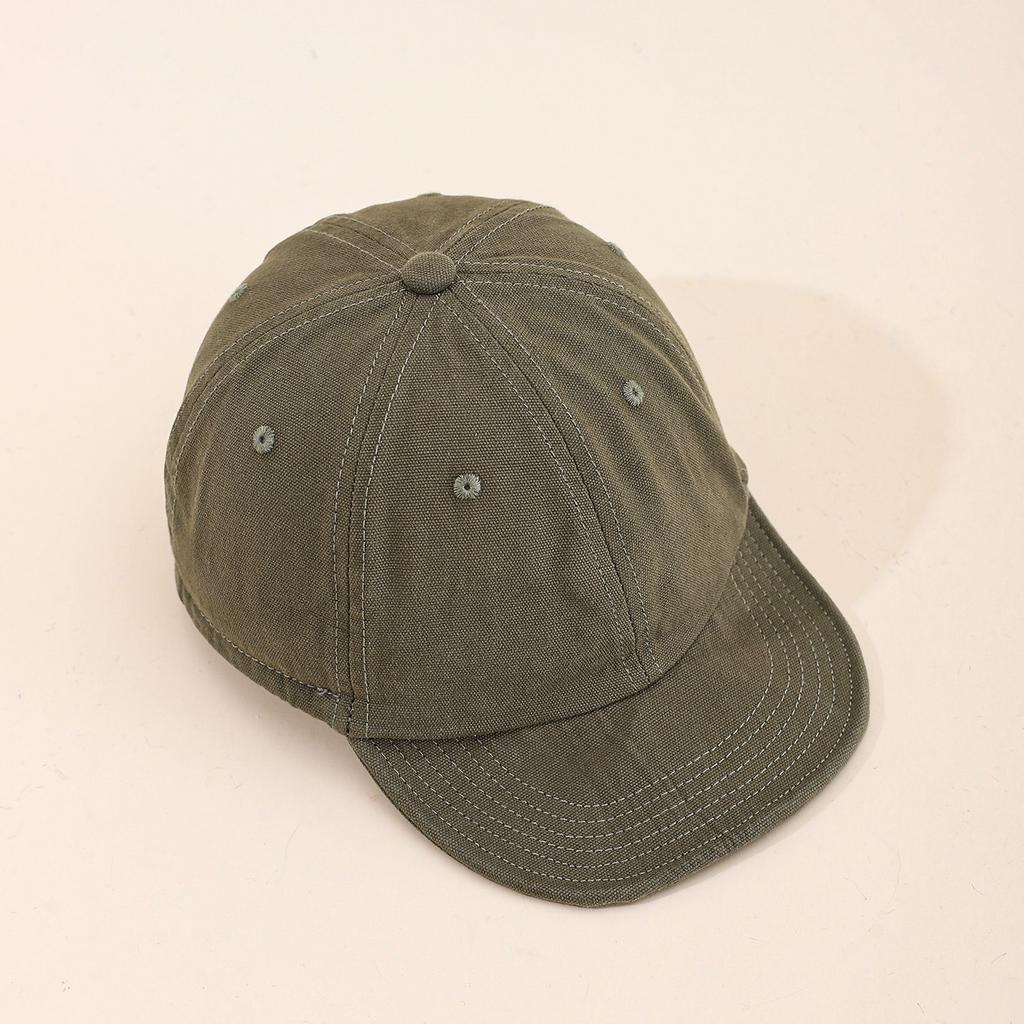 Simple Solid-color Embroidered Spike Baseball Cap, Artistic and Youthful Soft-top Baseball Cap, Suitable for Daily Commuting.
