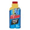 Urgent Clear Drain Clog Remover Gel 3 Pack 17 fl oz Fast Action Destroys Hair Grease Soap Scum Safe Pipes
