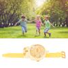 Fan Watch with Comfortable Strap USB Rechargeable Cute   Shape Wrist Watch Fan for Kids Indoor Outdoor Use