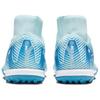 Nike Zoom Mercurial Superfly 10 Academy TF Men's Soccer Turf Shoes Glacier Blue Blue Orbit FQ8331-400