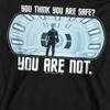 Star Trek: Into Darkness Unisex Adult Not Safe Sweatshirt
