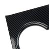 Carbon Fiber Style Inner Front central Cup Holder Trim Cover for Chevrolet Tahoe