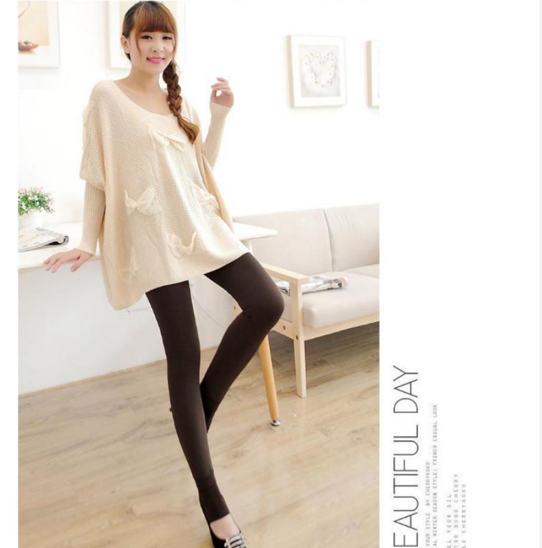 Зимние теплые леггинсы — фото 8