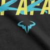 RN Rafa Tennisspieler Logo T-Shirts Herren Damen 100% Baumwolle T-Shirts Rundhals Rafael Nadal T-Shirt Kurzarm Kleidung Bedruckt