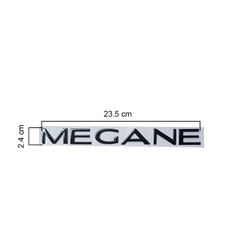 MEGANE Nápisy Znak na kufr Samolepky na auto Pro MEGANE 1 2 3 4 MK1 MK2 MK3 MK4 RS Vnější příslušenství