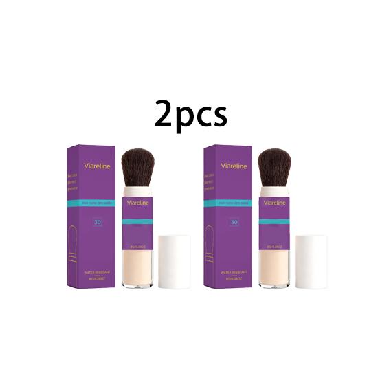 Viareline children's protective Loose Powder is gentle and skin-friendly, outdoor physical shade keeps the skin dry 1pc