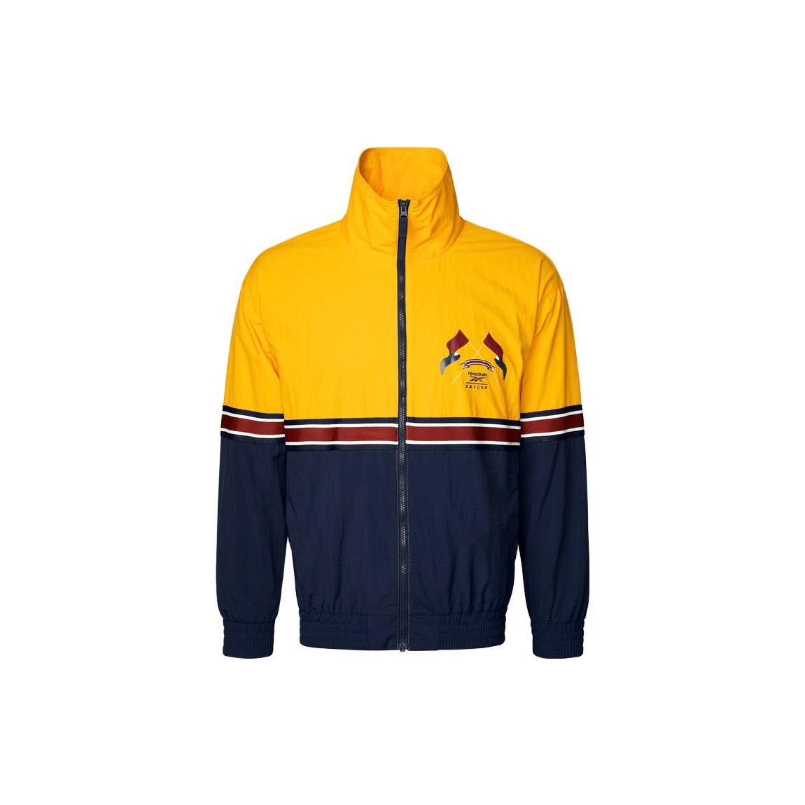 Куртка Reebok x ROMANTIC CROWN Унисекс Золотой/Темно-синий HB6234 L