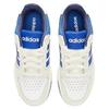 Adidas Neo Entrap Synthetic Leather, Split Cow Leather Low top Skateboard Shoes Unisex White Blue HR1931