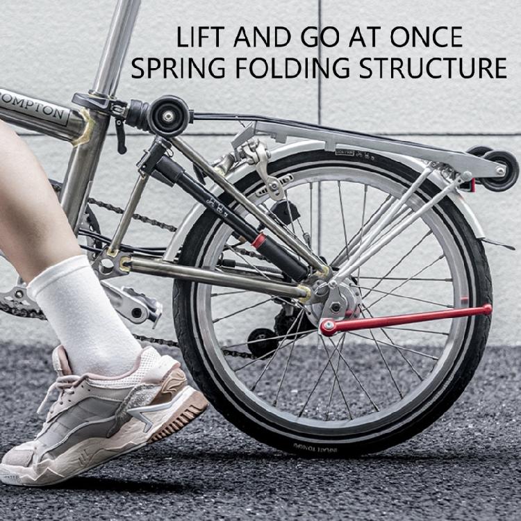 Kids Bike Kickstand Aluminum Side Rear Kickstand Folded Bicycles Kickstand Mountain Bike Accessory