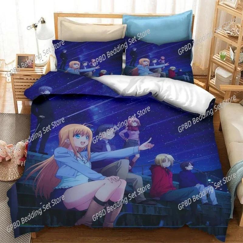 Charlotte Anime Nao Tomori 3D Bedding Set Duvet Cover Pillowcases Single Twin Full Queen King Size Home Decor Quilt Boys Gift