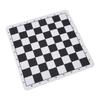 PU Leather Chess Board 24x23.6cm Tear Resistance Washable Portable International Chess Mouse Pad