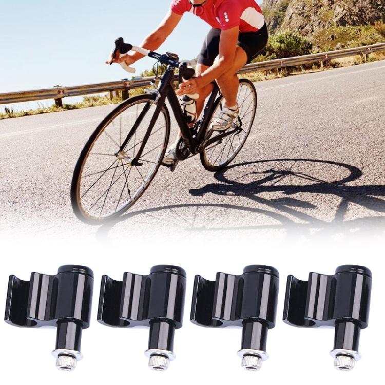 4Pcs Bicycles Brake Cable Adapters Aluminium Alloys Bikes Oil Tube Fixed Cable Frame Brake Cable Adapter for Tubing Bike