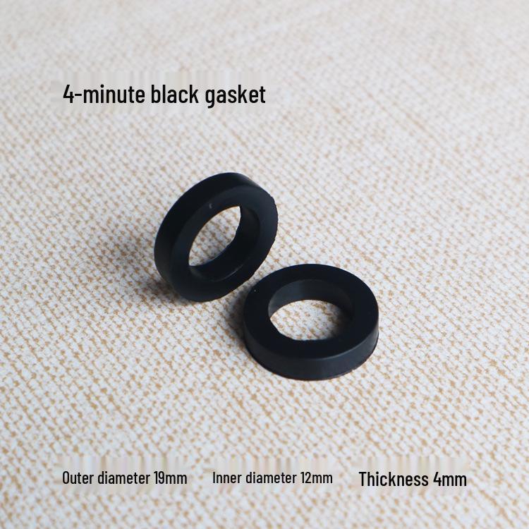 Rubber Gasket Washer for Shower Hose, Seal Ring, Outer Diameter 24mm/19mm, Faucet Flat Washer
