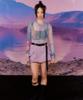 LALAFOX Cargo Short Skirt Purple Bp1Ws002
