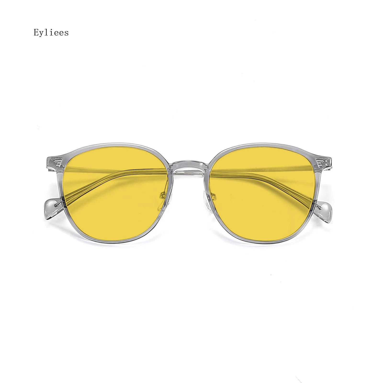 

Солнцезащитные очки ночного видения для вождения в темноте, мужские, женские, солнцезащитные очки UV400, очки, винтажные солнцезащитные очки, очки для блокировки синего света