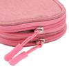 Mesh Pockets Nail Drill Organizer Bag Portable Multi Layer Manicure Tool Pouch Waterproof Pink Cable Storage Pouch