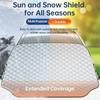 For Mazda Axela CX-30 CX-30 CX-50  CX-5 CX-90 CX-3 CX-5 Car Anti-Snow Windshield Proof Protective Cotton Sunshade Anti Ice Frost