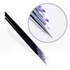 4 Gel Brushes Size 3 Straight / Cat's Tongue / Liner / Spot Swirl