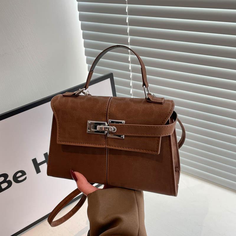 Handbag with Key Lock, Small Exclusive and Luxurious Crossbody Bag, Small Square Bag
