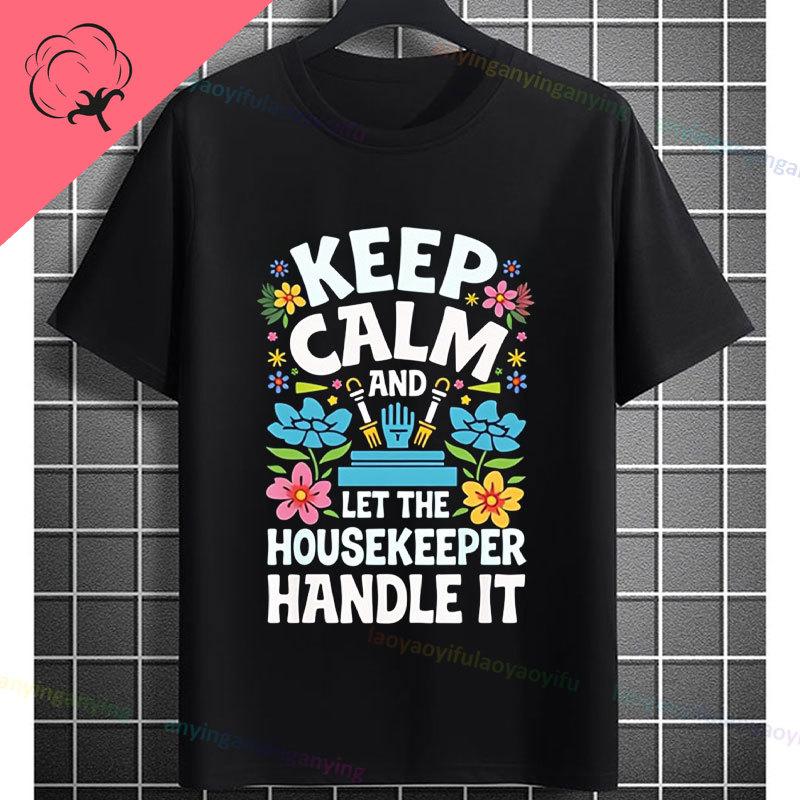 Funny Astronaut Vacuum Cleaner Space Graphic Tshirt Short Sleeve 100 Cotton Round Neck Humor Style Casual Fashion Tshirt